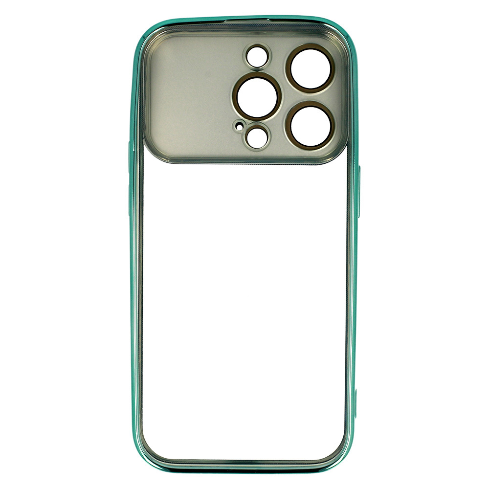 Pokrowiec Electro Lens Case turkusowy Apple iPhone 13 Pro Max / 4