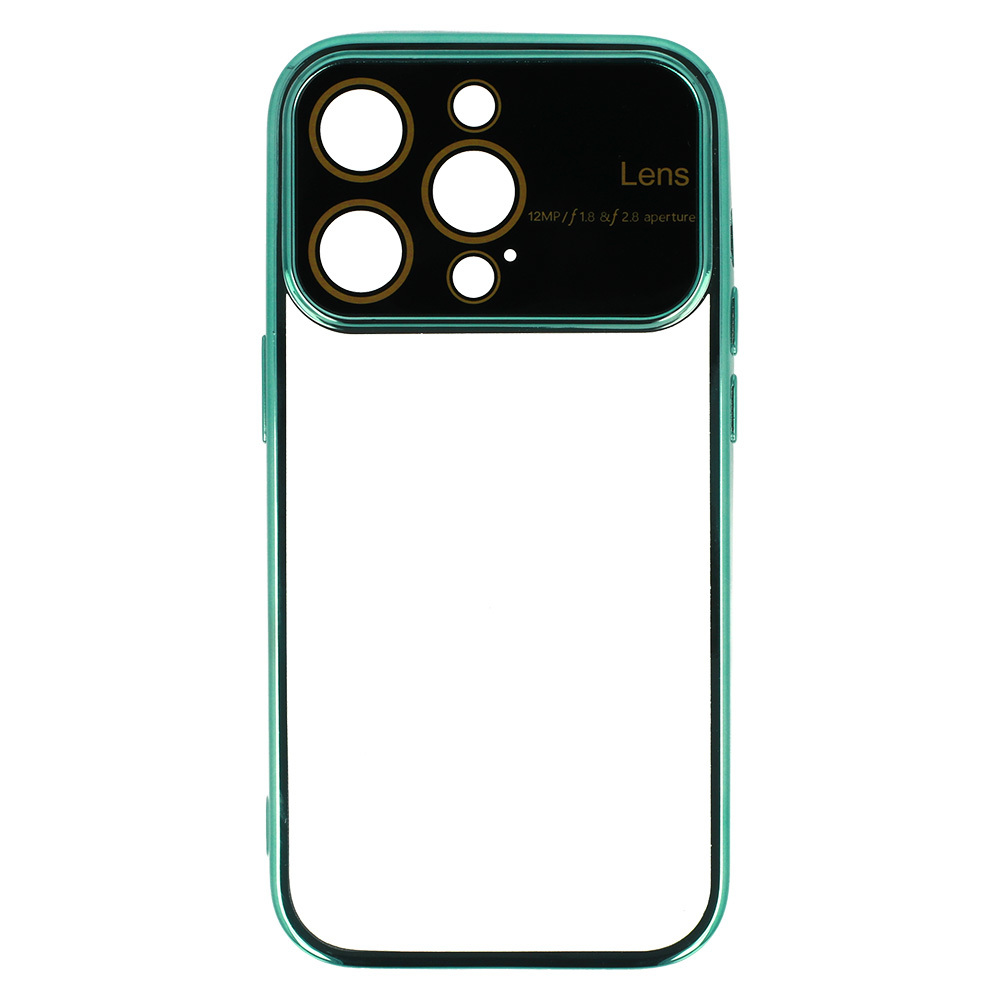 Pokrowiec Electro Lens Case turkusowy Apple iPhone 13 Pro Max / 5