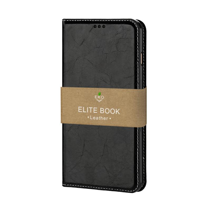 Pokrowiec Elite Book czarny Apple iPhone 12