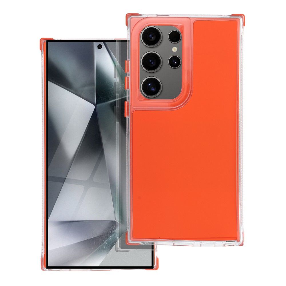 Pokrowiec Etui Matrix pomaraczowy Xiaomi Poco M6 Pro 4G