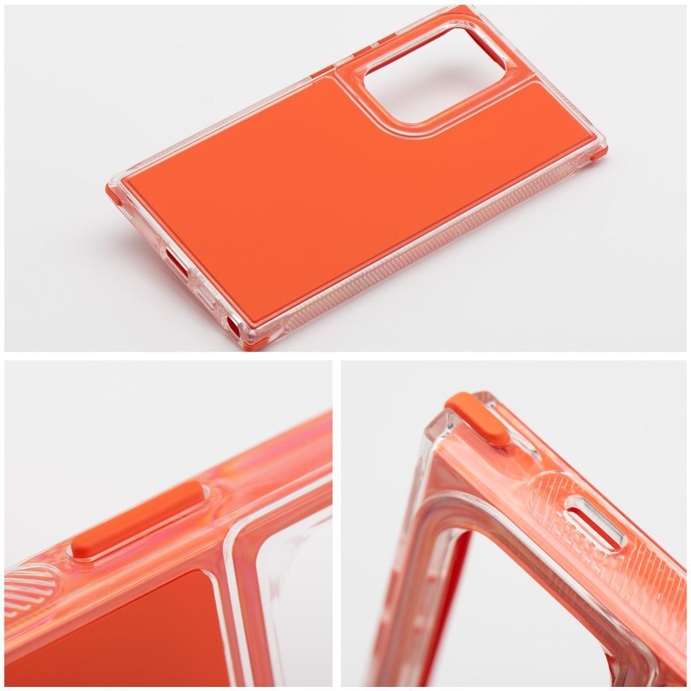 Pokrowiec Etui Matrix pomaraczowy Xiaomi Redmi 14C / 5