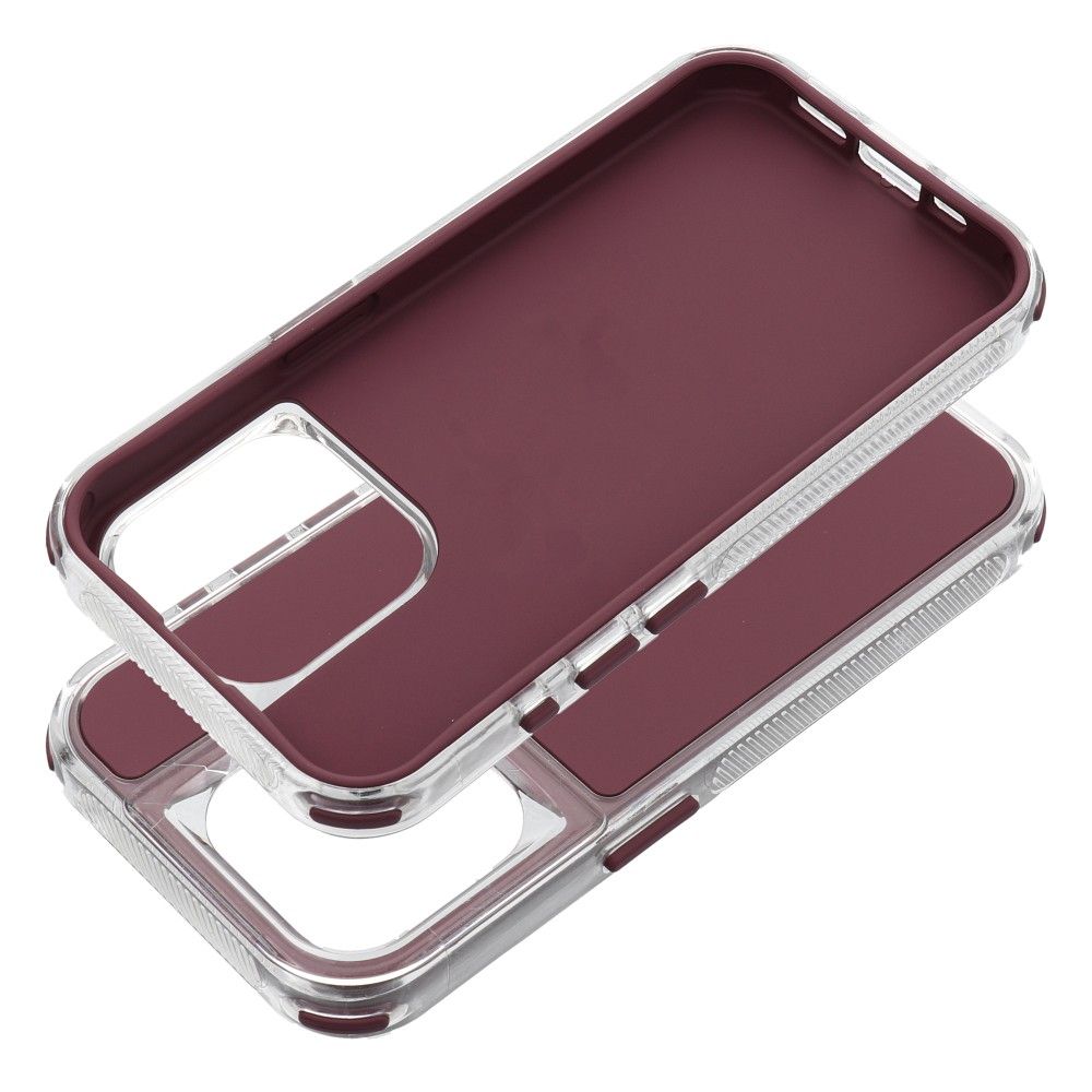 Pokrowiec Etui Matrix purpurowy Apple iPhone 12 / 2