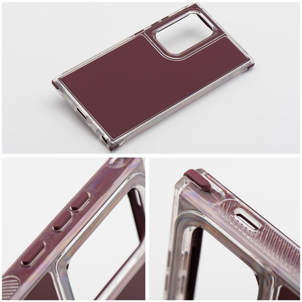 Pokrowiec Etui Matrix purpurowy Xiaomi Redmi 14C / 3