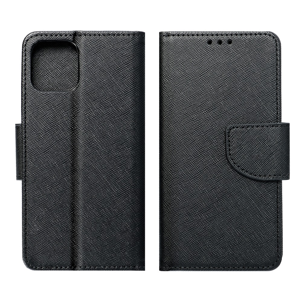 Etui zamykane z klapk i magnesem Fancy Book czarno-zoty Xiaomi Redmi Note 11 5G / 3