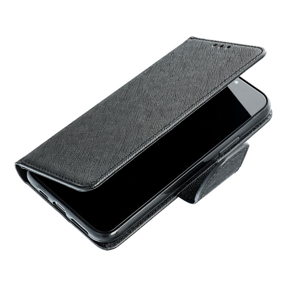 Etui zamykane z klapk i magnesem Fancy Book czarny Samsung Galaxy A14 5G / 5