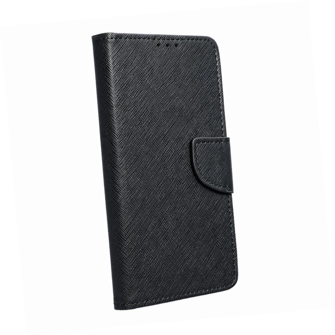 Etui zamykane z klapk i magnesem Fancy Book czarny Samsung Galaxy M22