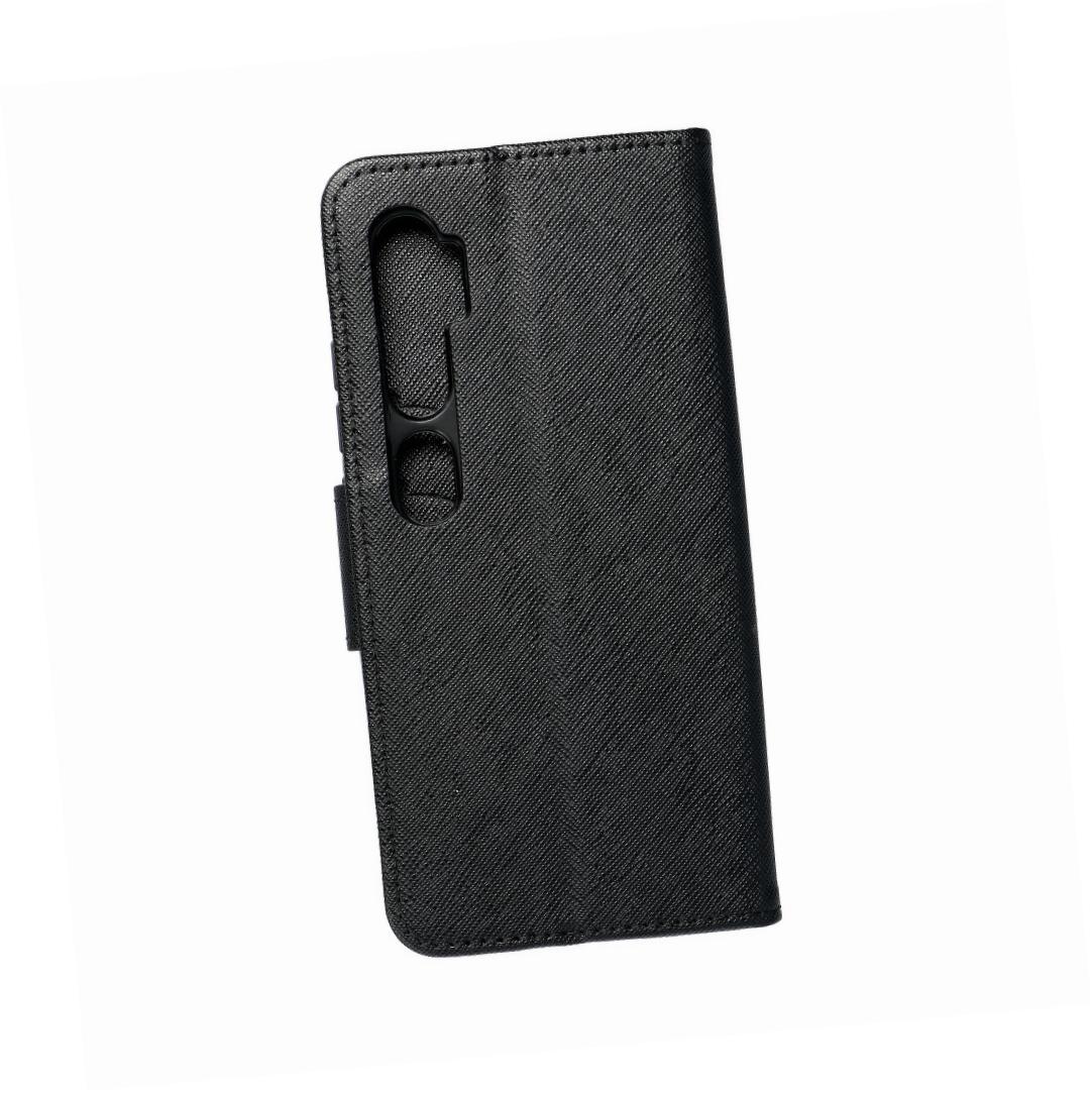 Etui zamykane z klapk i magnesem Fancy Book czarny Xiaomi Redmi Note 10 5G