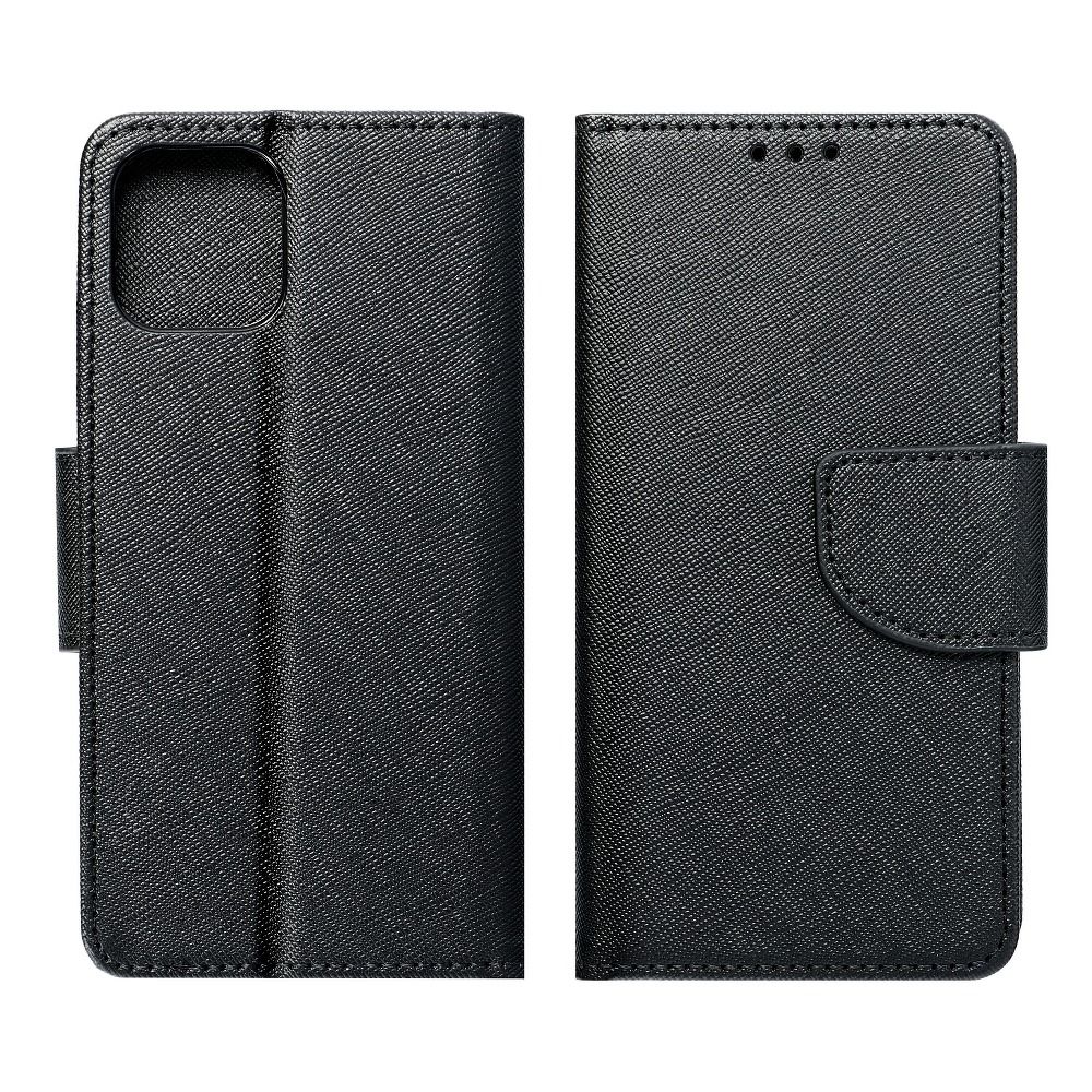 Etui zamykane z klapk i magnesem Fancy Book czarny Xiaomi Redmi Note 11T 5G / 5