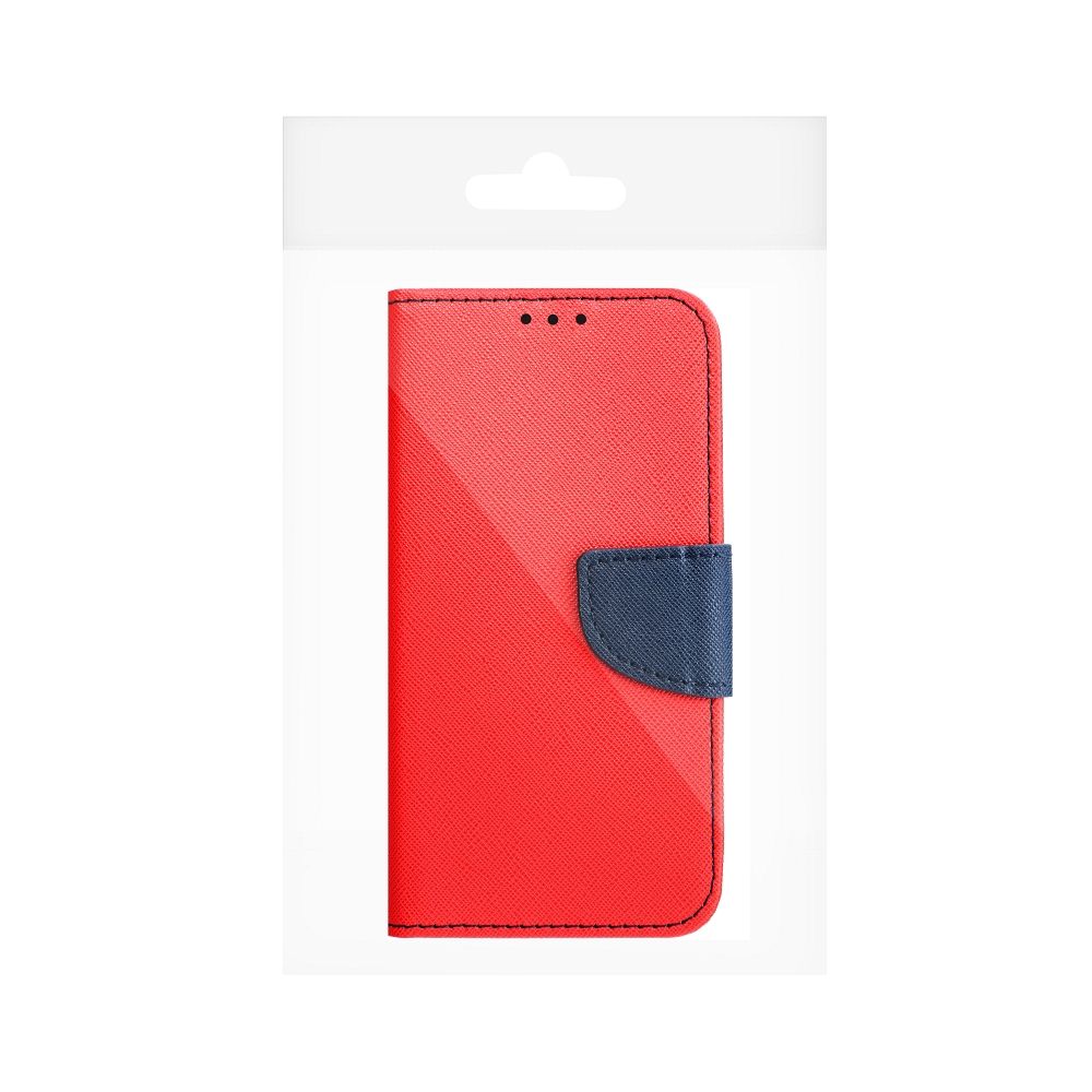 Etui zamykane z klapk i magnesem Fancy Book czerwono-granatowy Samsung Galaxy A14 5G / 4