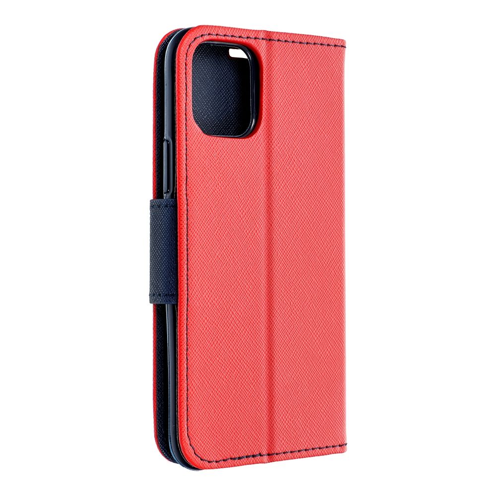 Etui zamykane z klapk i magnesem Fancy Book czerwono-granatowy Samsung Galaxy M13 4G / 7