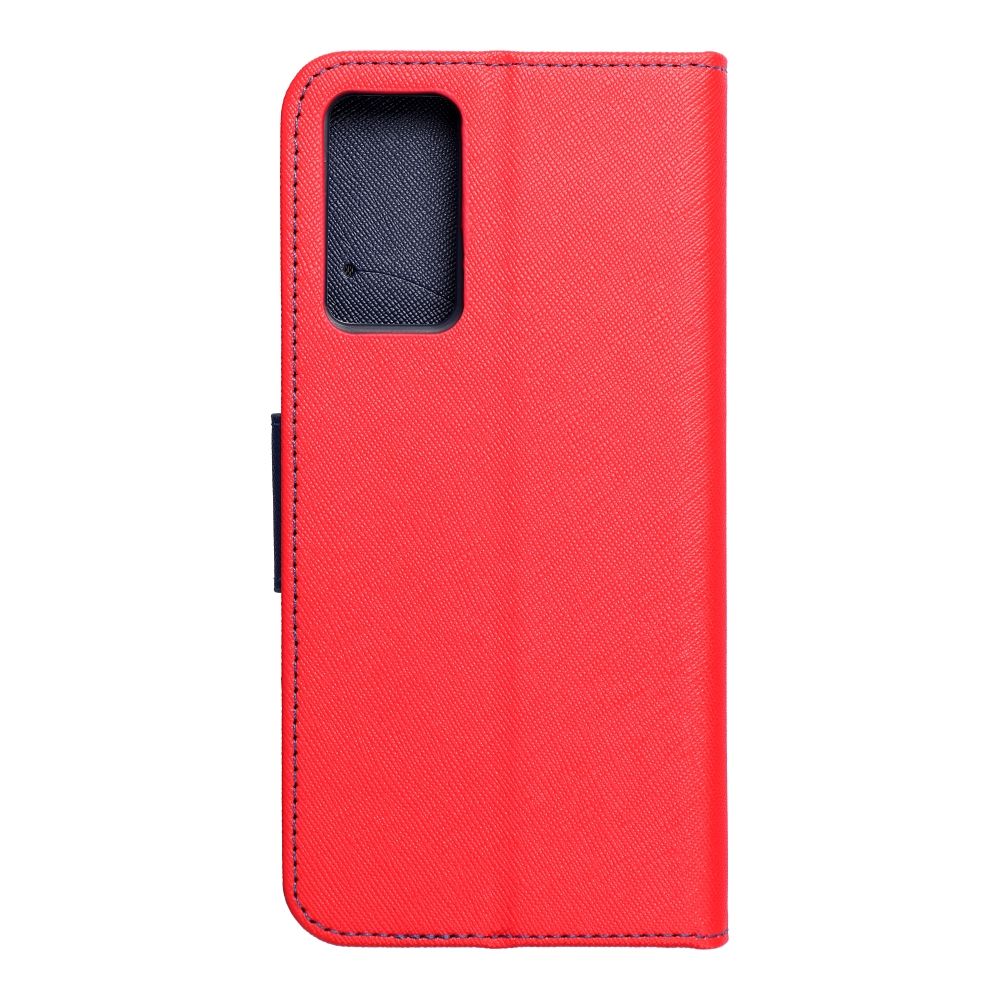 Etui zamykane z klapk i magnesem Fancy Book czerwono-granatowy Xiaomi Redmi Note 11 Pro / 2