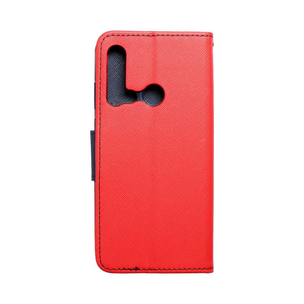 Pokrowiec Fancy Book czerwono-granatowy Huawei P20 Lite 2019