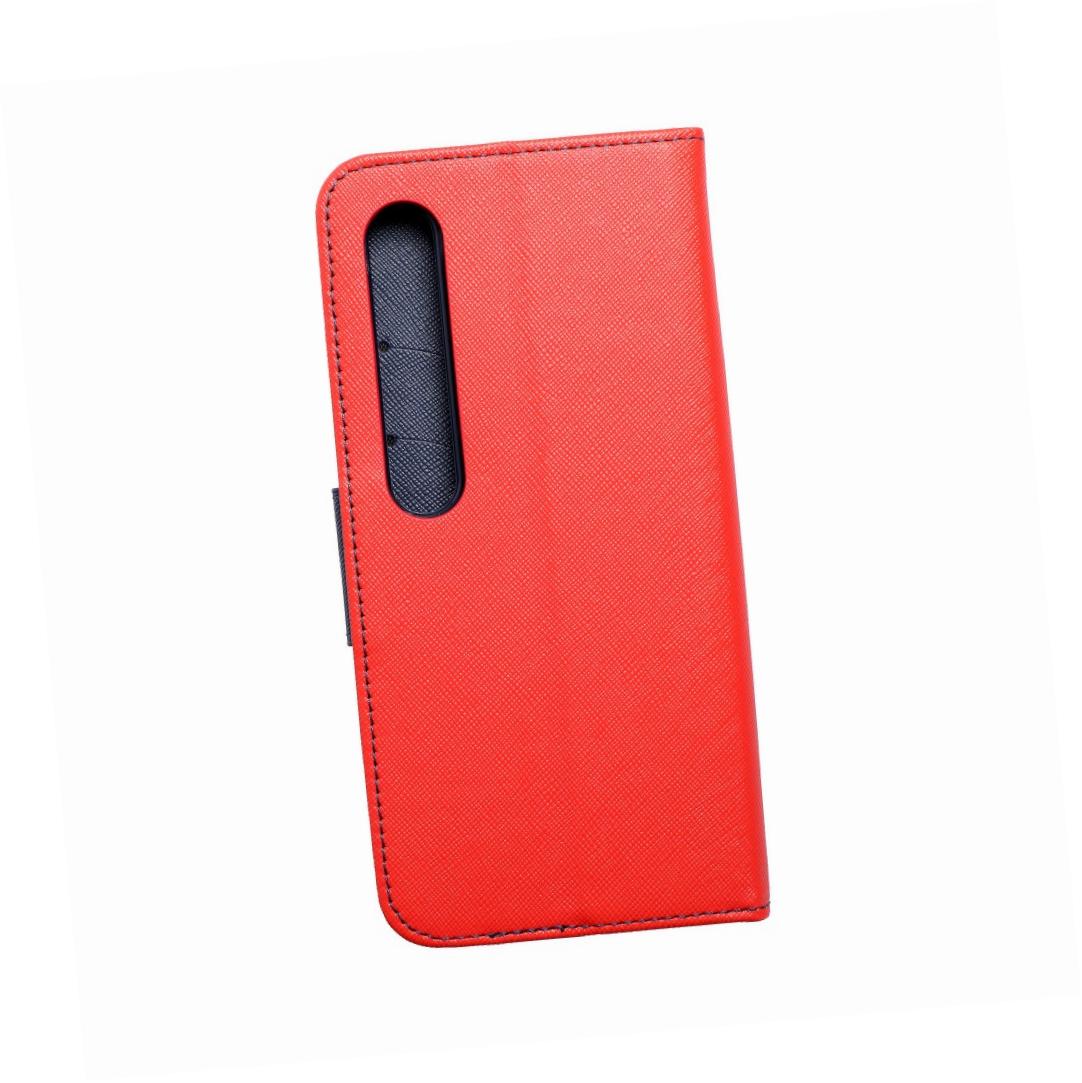 Etui zamykane z klapk i magnesem Fancy Book czerwono-granatowy Xiaomi Mi 10T Pro 5G