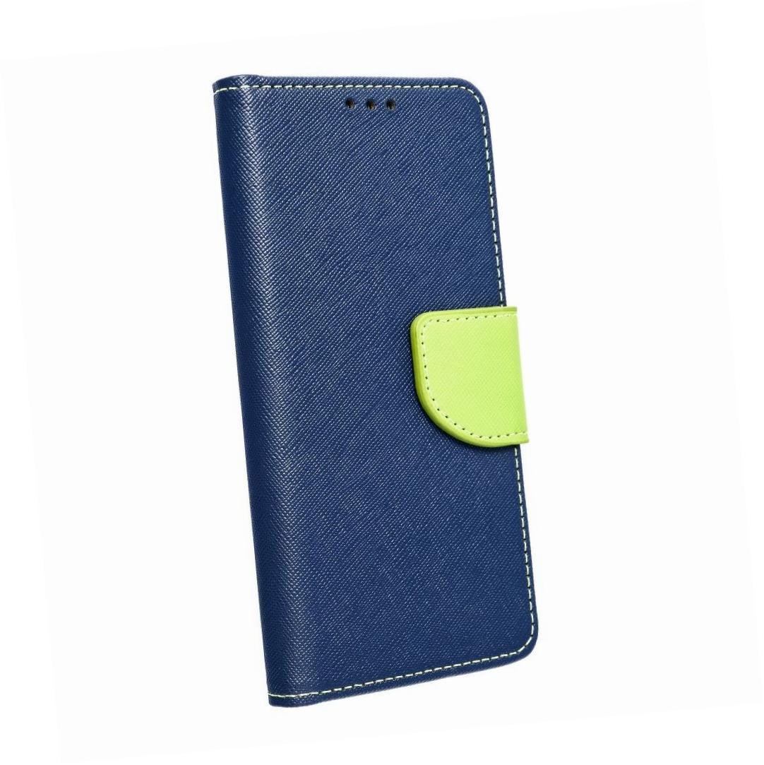 Etui zamykane z klapk i magnesem Fancy Book granatowo-limonkowy Apple iPhone 11 Pro Max