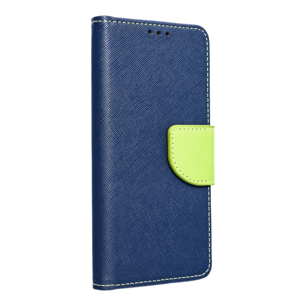 Etui zamykane z klapk i magnesem Fancy Book granatowo-limonkowy Xiaomi Mi 10T Lite 5G / 2