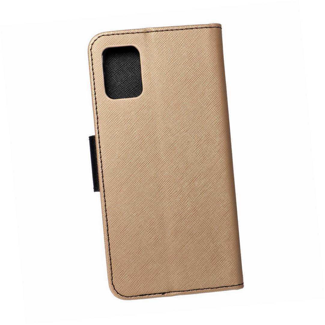 Etui zamykane z klapk i magnesem Fancy Book czarny Samsung Galaxy A51