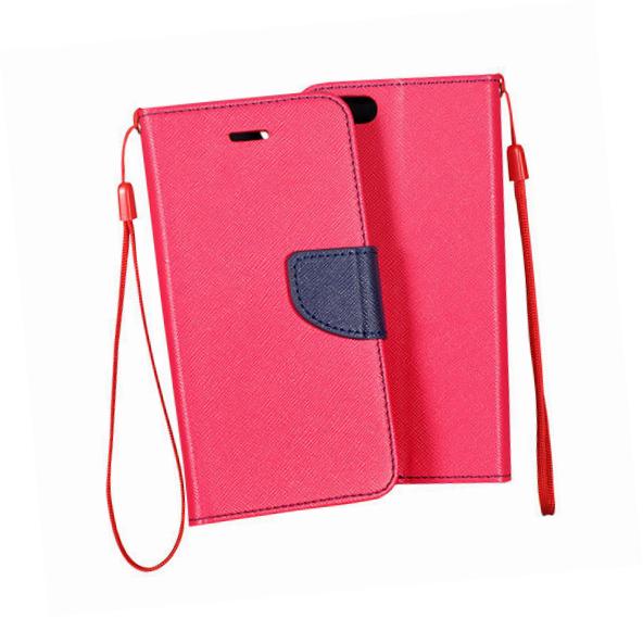 Etui zamykane z klapk i magnesem Fancy Case rowo-granatowy Xiaomi Redmi 10A