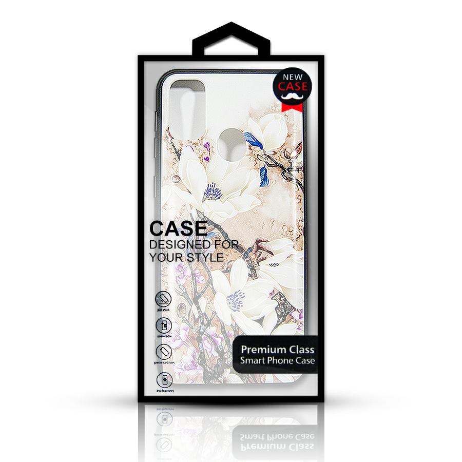 Pokrowiec Flowers 3D Case biay Samsung A52 LTE / 3