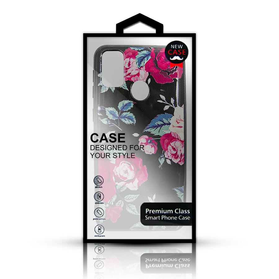 Pokrowiec Flowers 3D Case czarny Apple iPhone 12 / 3