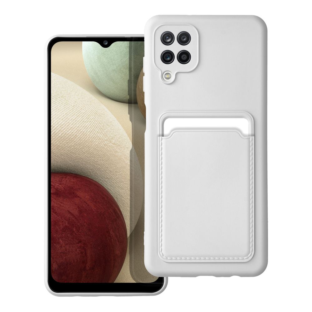 Pokrowiec Forcell Card Case biay Samsung Galaxy A12