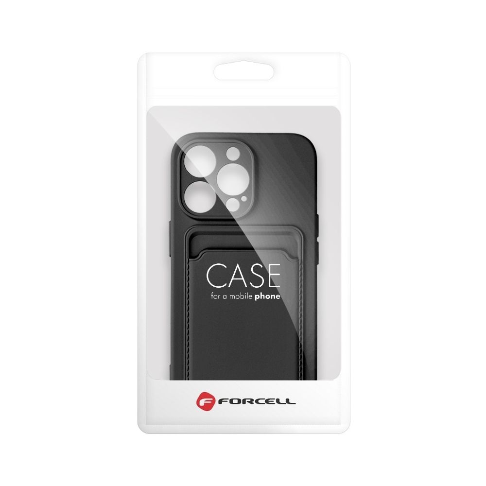 Pokrowiec Forcell Card Case czarny Apple iPhone 13 Pro / 11