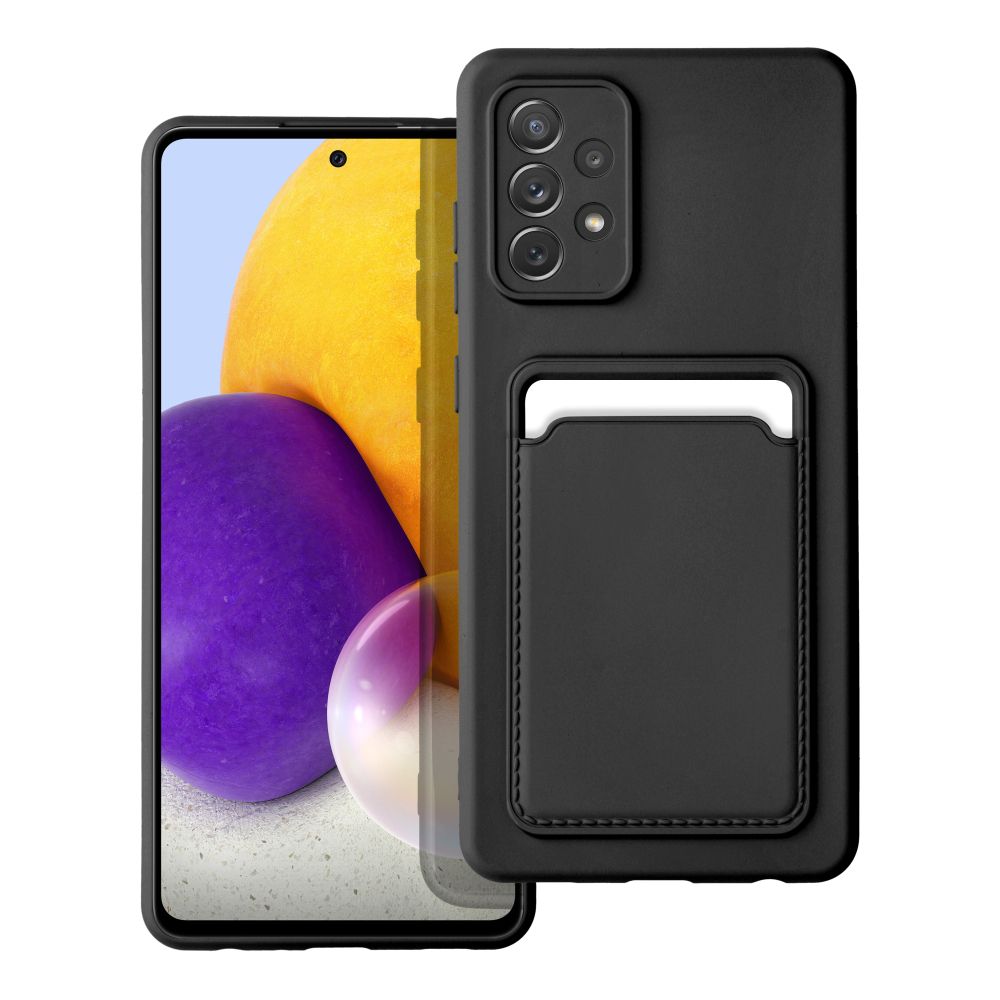 Pokrowiec Forcell Card Case czarny Samsung A72