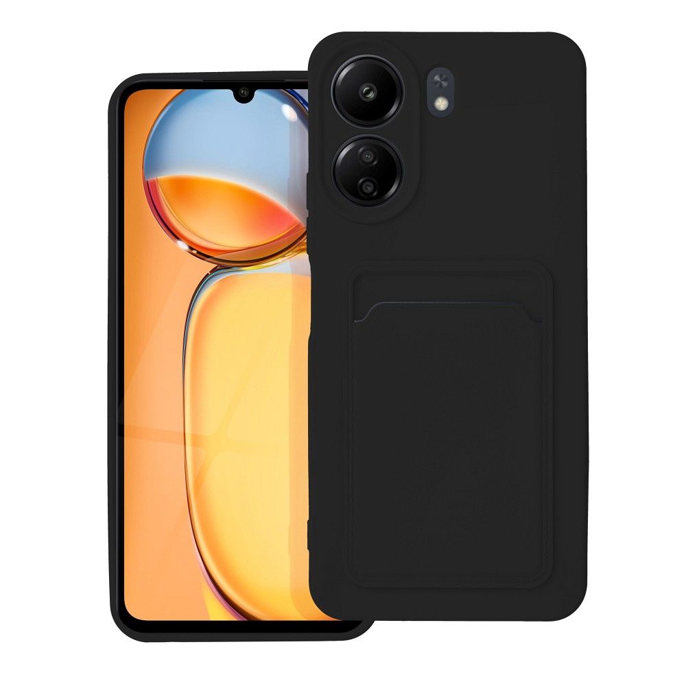 Pokrowiec Forcell Card Case czarny Xiaomi POCO C65