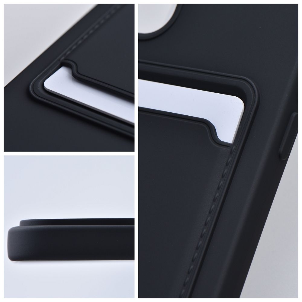 Pokrowiec Forcell Card Case czarny Xiaomi POCO C65 / 8