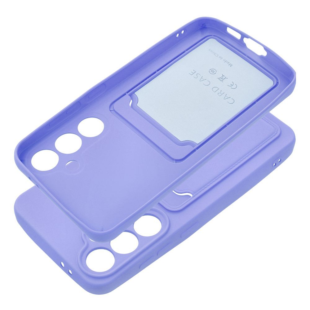 Pokrowiec Forcell Card Case fioletowy Samsung S24 FE