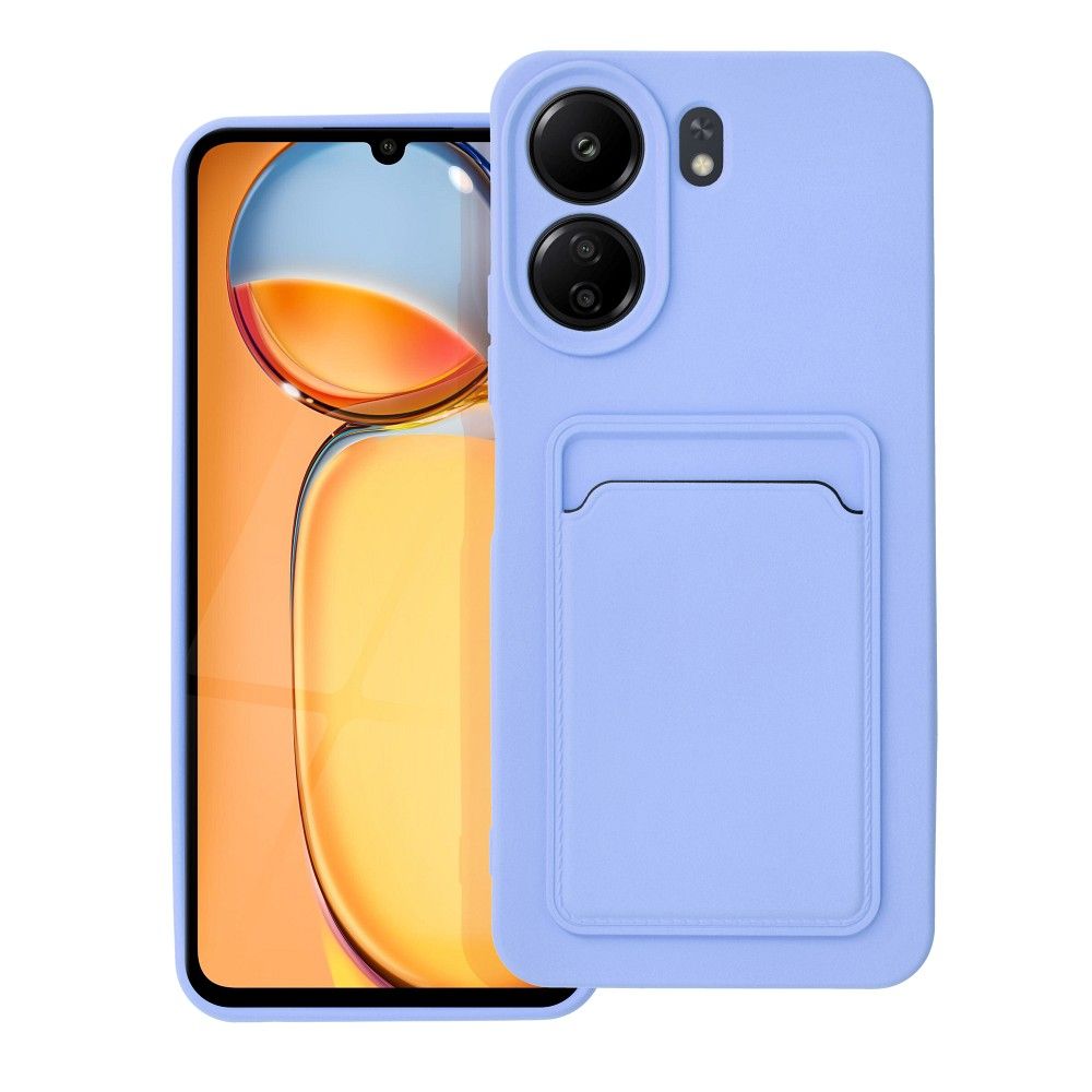 Pokrowiec Forcell Card Case fioletowy Xiaomi POCO C65