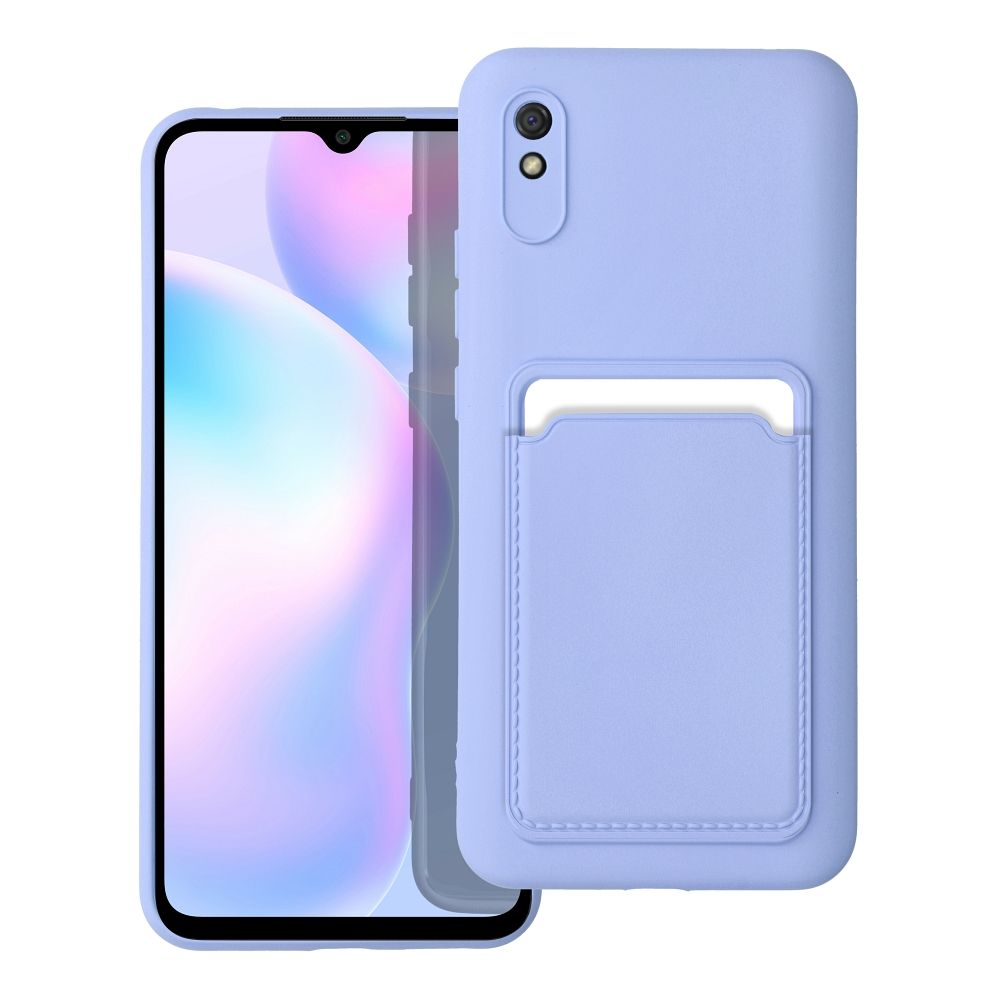 Pokrowiec Forcell Card Case fioletowy Xiaomi Redmi 9AT