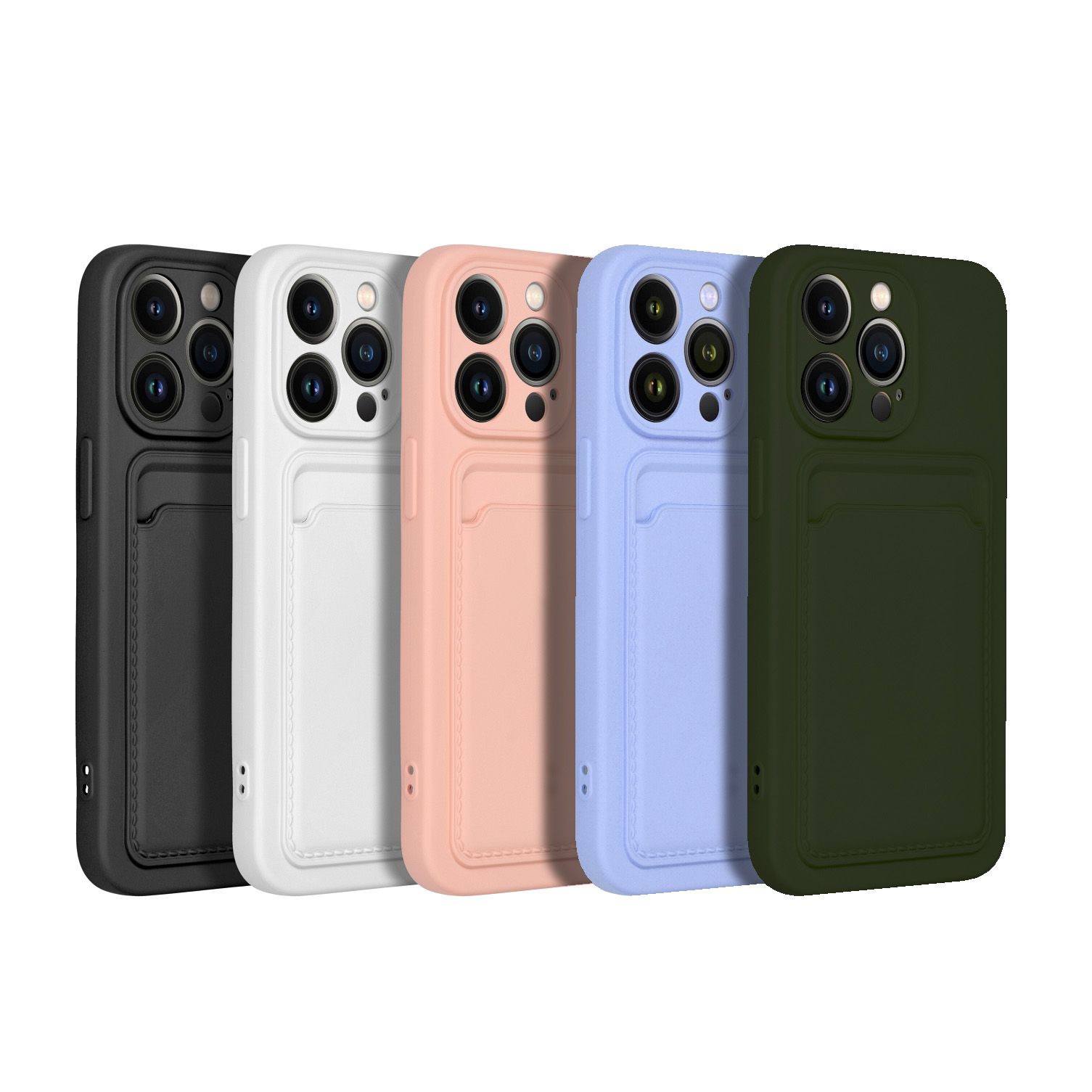 Pokrowiec Forcell Card Case fioletowy Xiaomi Redmi 9AT / 11