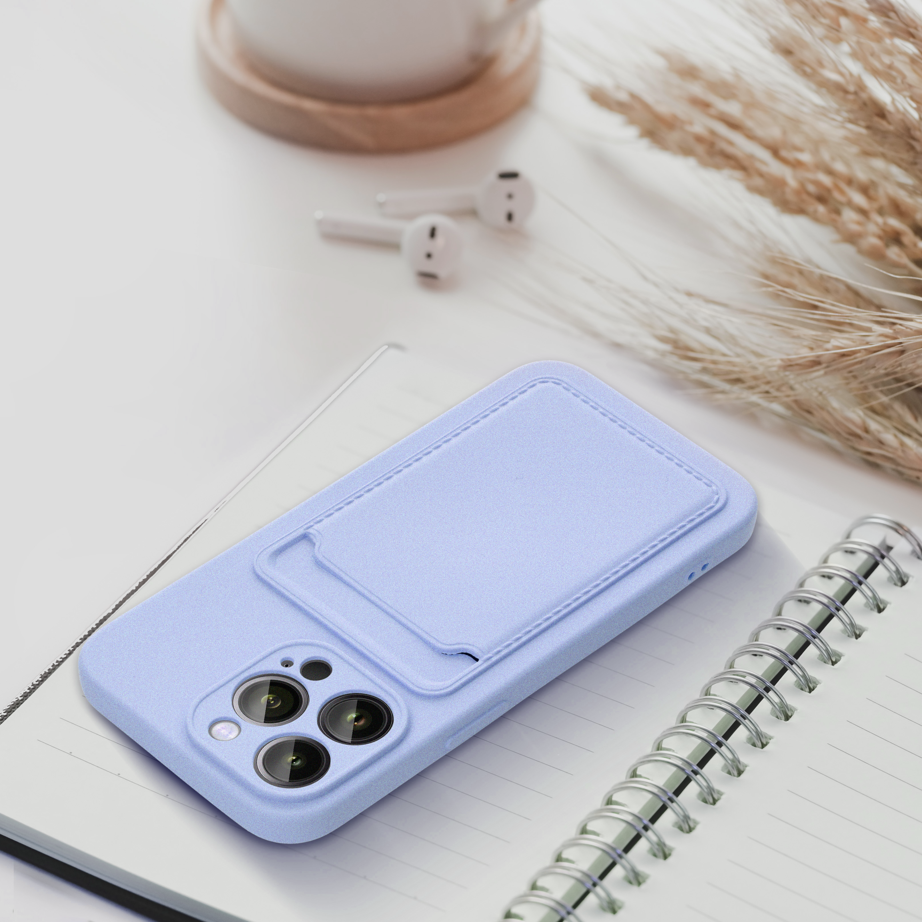 Pokrowiec Forcell Card Case fioletowy Xiaomi Redmi 9AT / 5