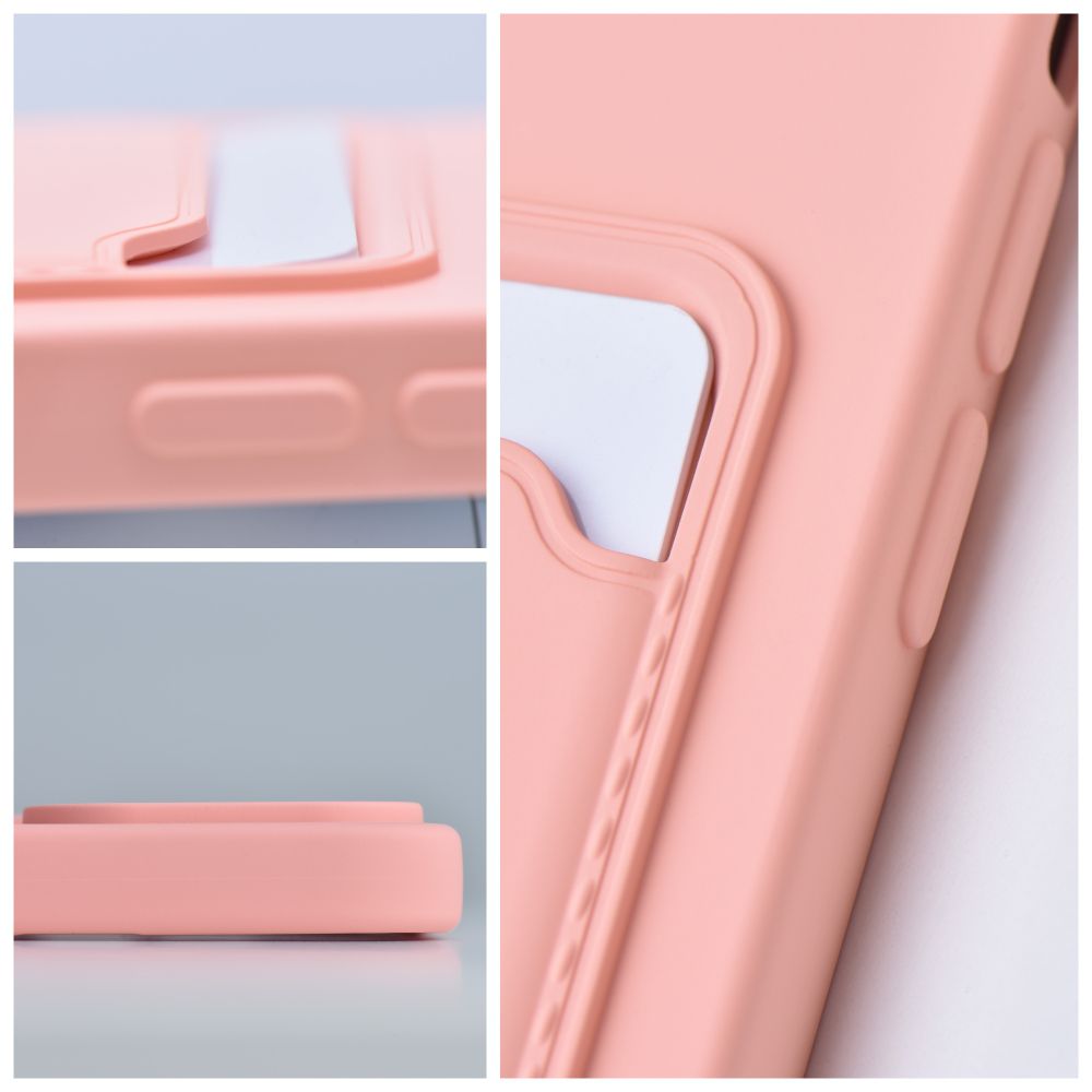 Pokrowiec Forcell Card Case rowy Apple iPhone 13 Pro Max / 10