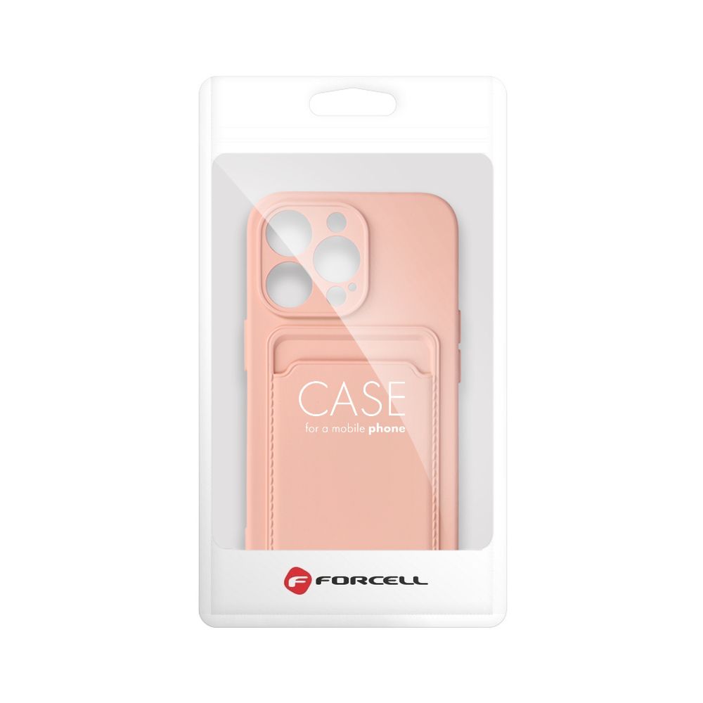 Pokrowiec Forcell Card Case rowy Apple iPhone 13 Pro Max / 11