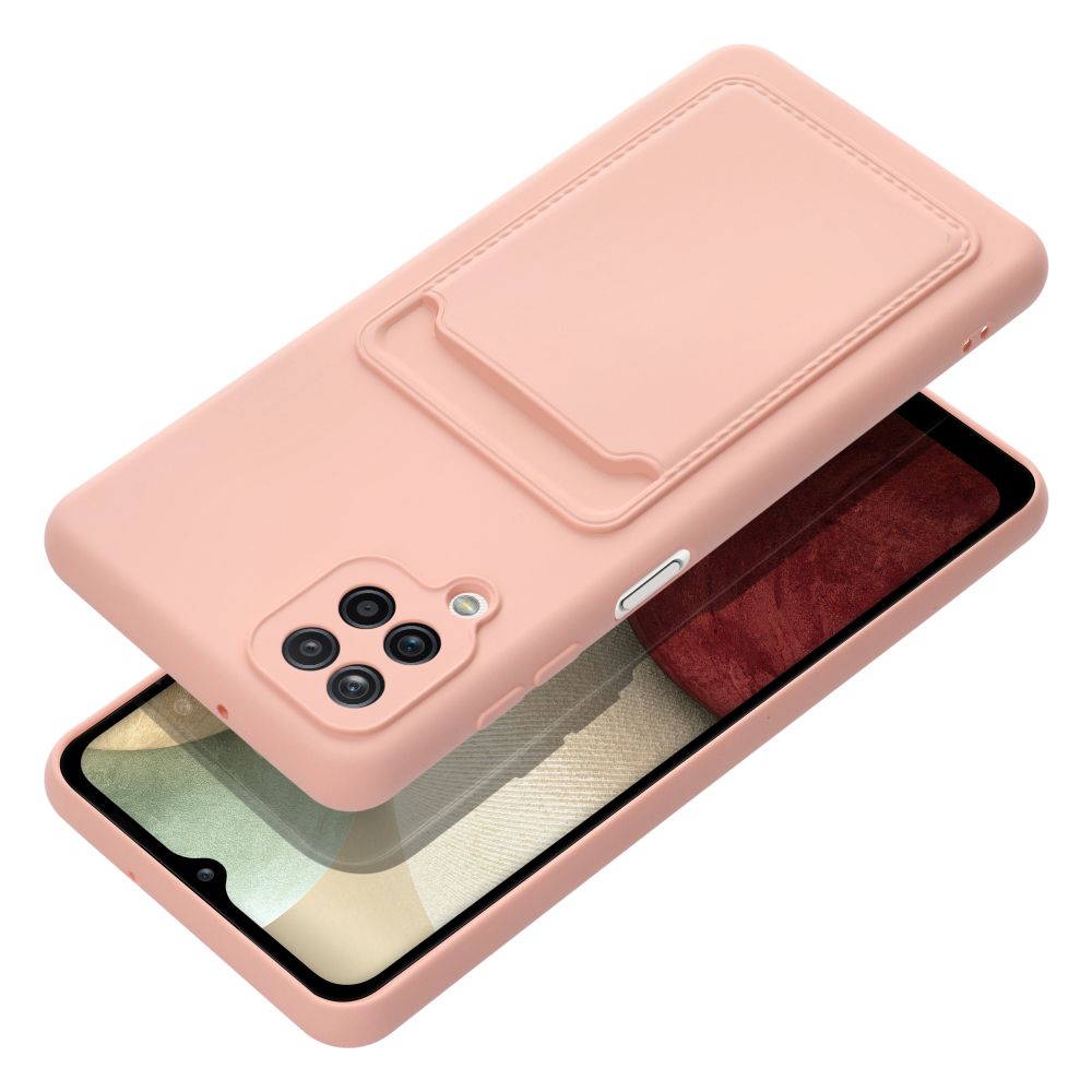 Pokrowiec Forcell Card Case rowy Samsung Galaxy A12 / 3