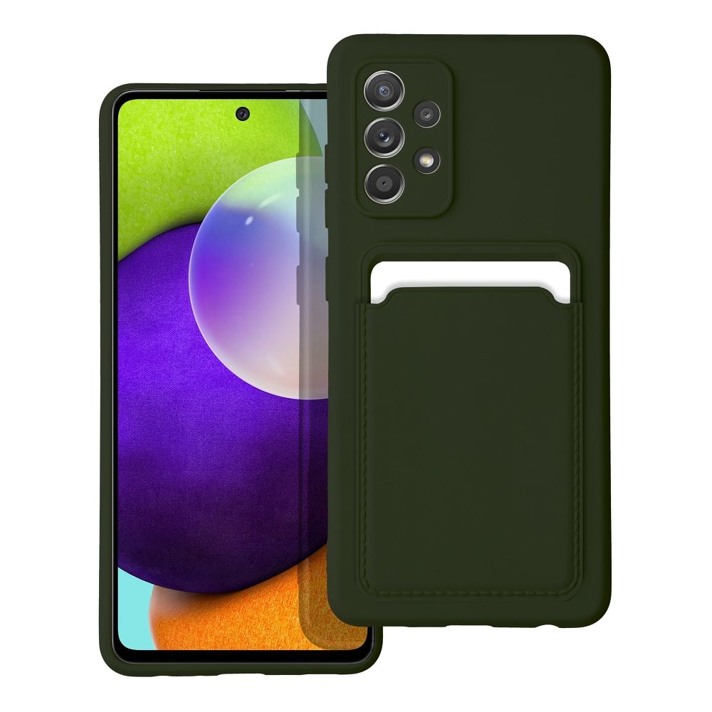 Pokrowiec Forcell Card Case zielony Samsung A52 LTE / 3