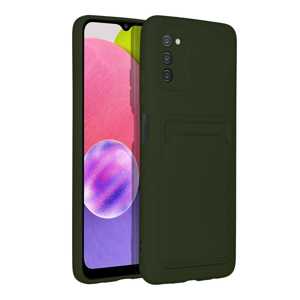 Pokrowiec Forcell Card Case zielony Samsung Galaxy A03s / 2