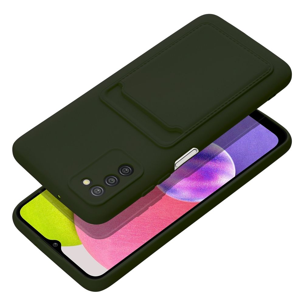 Pokrowiec Forcell Card Case zielony Samsung Galaxy A03s / 3