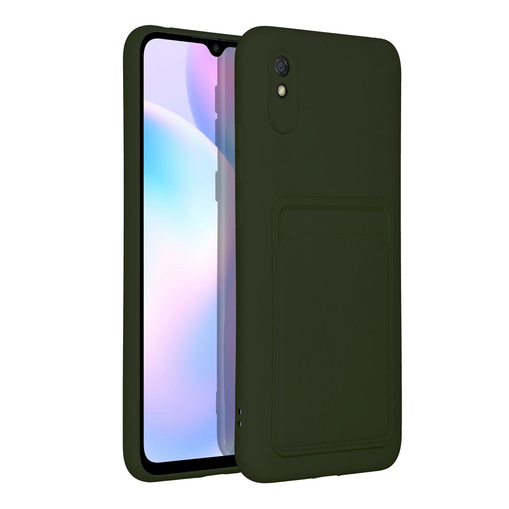 Pokrowiec Forcell Card Case zielony Xiaomi Redmi 9AT / 2