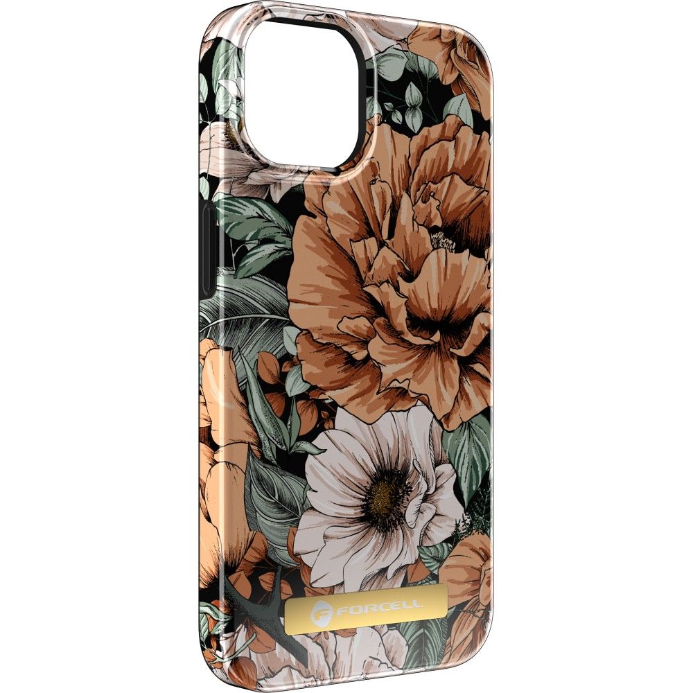 Pokrowiec Forcell F-Protect Mirage MagSafe wzr bloom bush Apple iPhone 14 Plus / 3