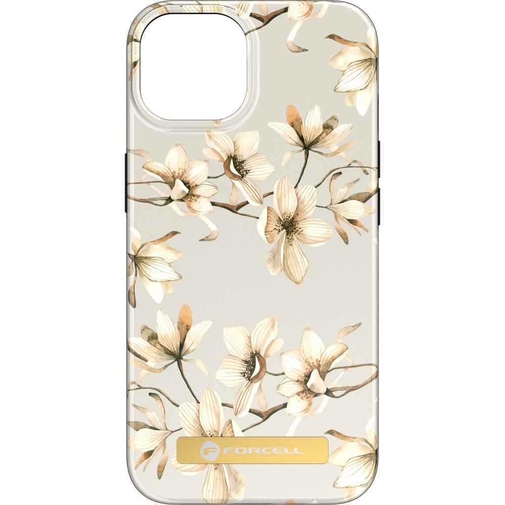 Pokrowiec Forcell F-Protect Mirage MagSafe wzr spring flowers Apple iPhone 14 Plus / 4