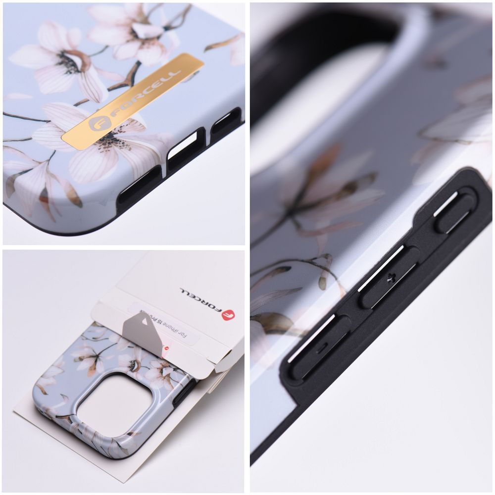 Pokrowiec Forcell F-Protect Mirage MagSafe wzr spring flowers Apple iPhone 14 Plus / 6