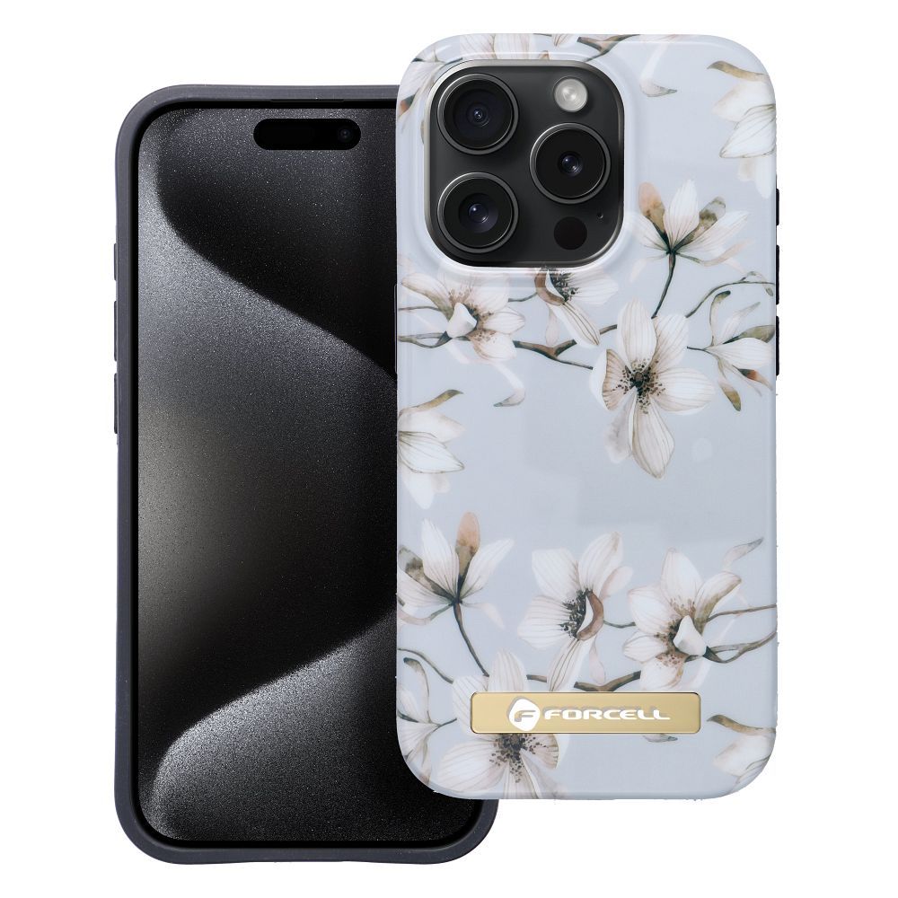 Pokrowiec Forcell F-Protect Mirage MagSafe wzr spring flowers Apple iPhone 14 Pro / 2