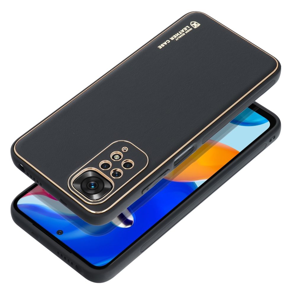 Pokrowiec Forcell Leather Case czarny Xiaomi Redmi Note 11 / 3