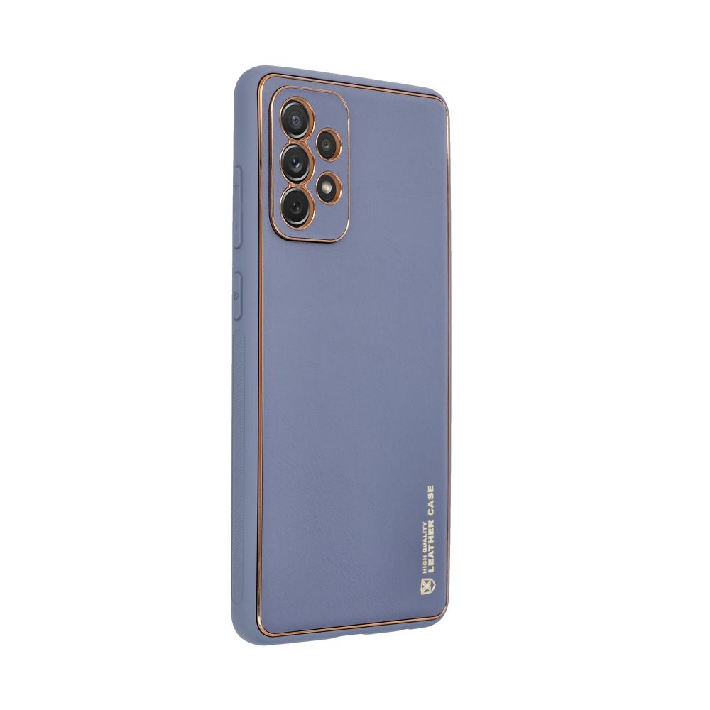 Pokrowiec Forcell Leather Case niebieski Samsung A72 / 3