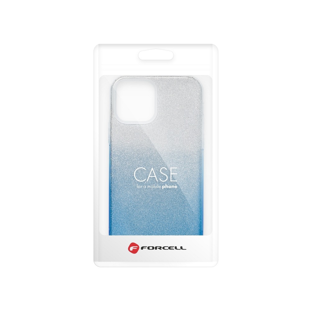 Pokrowiec Forcell Shining Ombre niebieski Samsung Galaxy A03s / 4