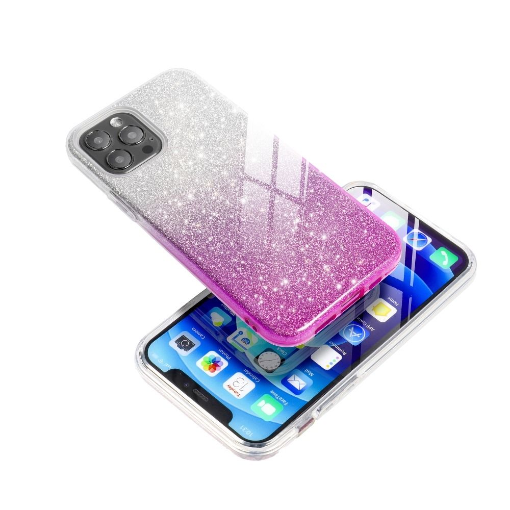 Pokrowiec Forcell Shining Ombre rowy Apple iPhone 13 Pro / 2