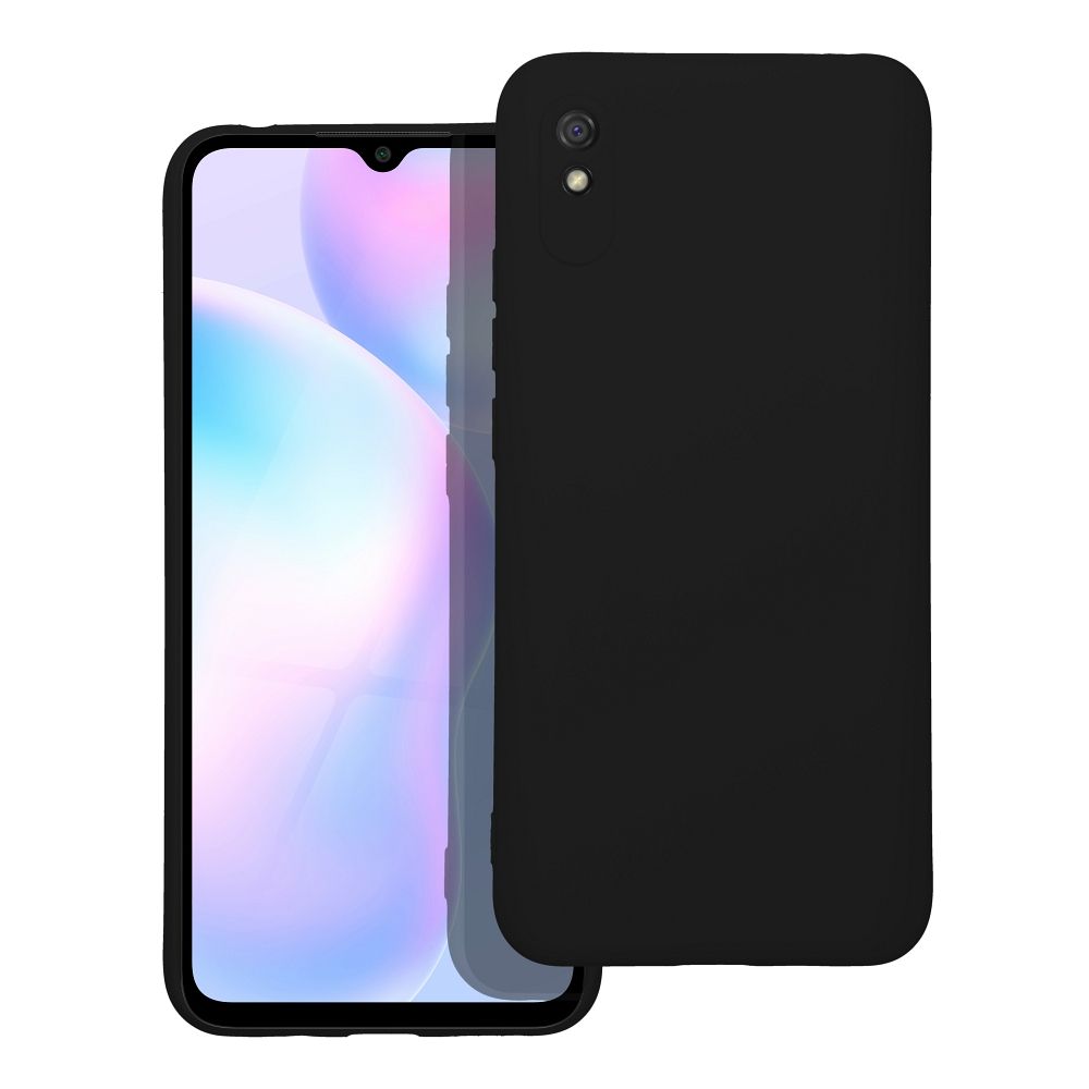 Pokrowiec Forcell Silicone czarny Xiaomi Redmi 9AT