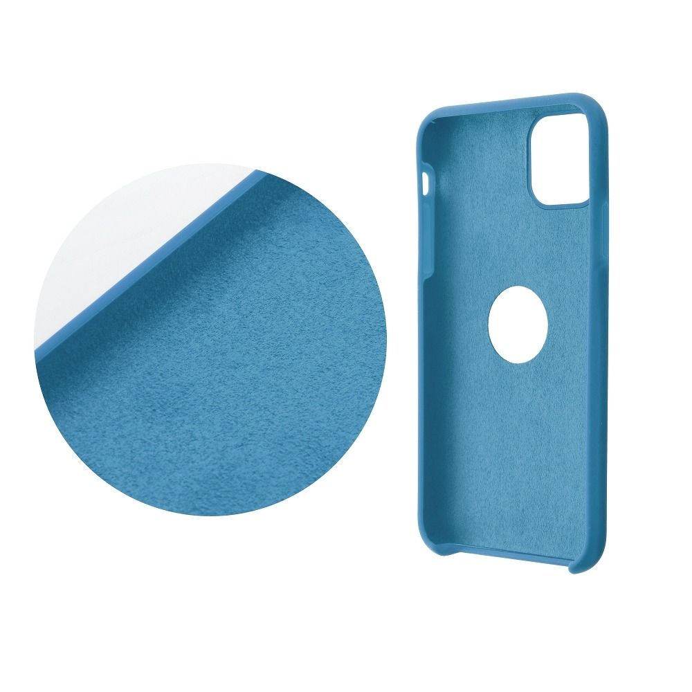 Pokrowiec Forcell Silicone niebieski Samsung Galaxy A04S / 7